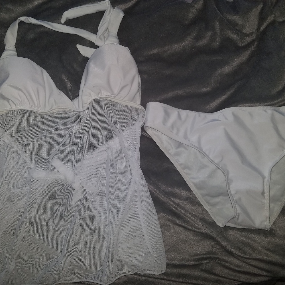 White 2 Piece Bikini Set